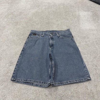 Lee denim Y2K shorts blue 5 pocket skater style surf jorts
