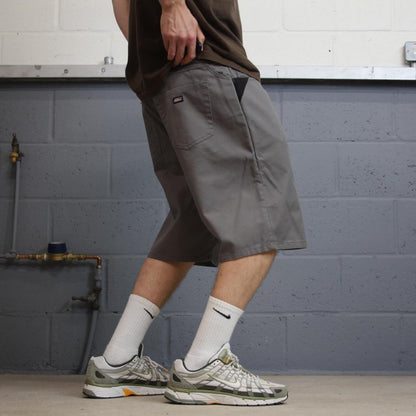 Dickies chino work shorts loose grey Twill chino skater style shorts