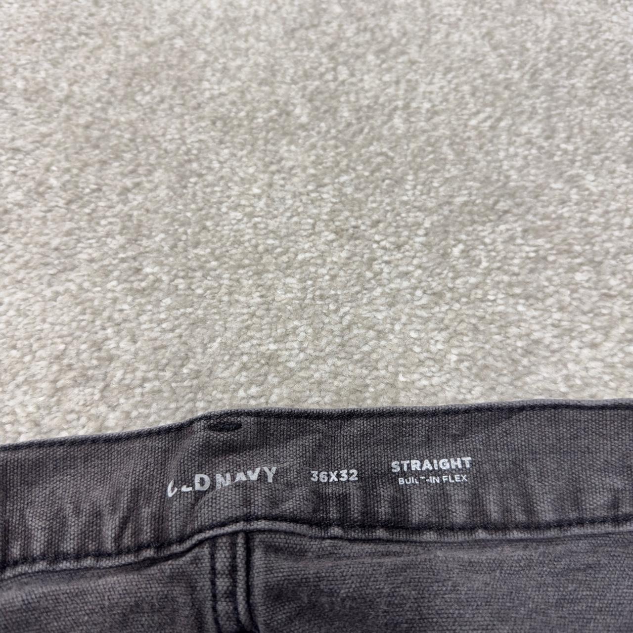 Old Navy Y2K denim carpenter jeans W36L32 grey Straight leg double knee flex skater pants