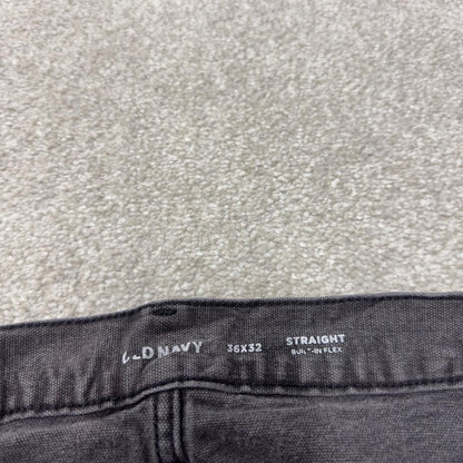Old Navy Y2K denim carpenter jeans W36L32 grey Straight leg double knee flex skater pants