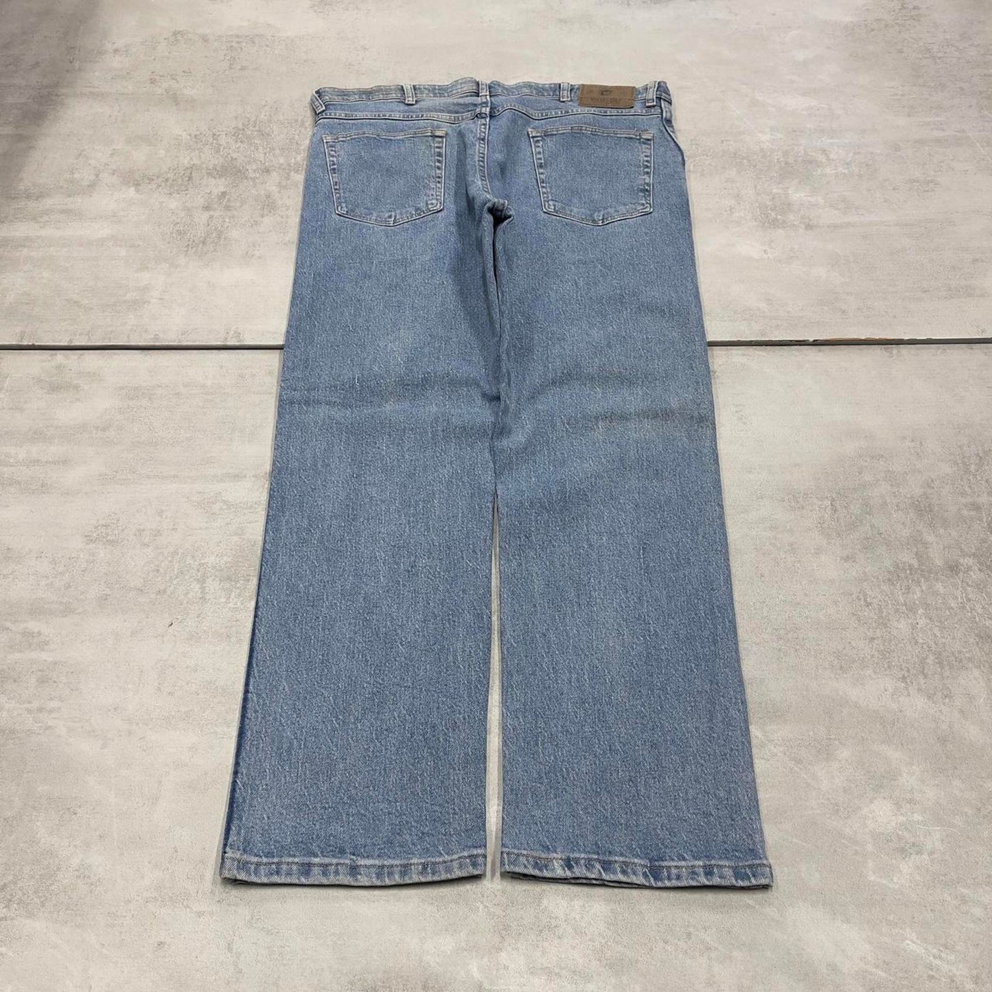 Vintage Wrangler jeans W36L29 blue Wrangler 5 pocket jeans waist patch