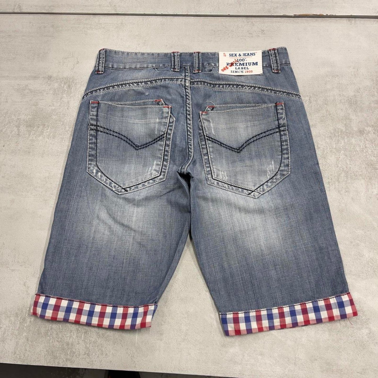 Blue jean shorts W32