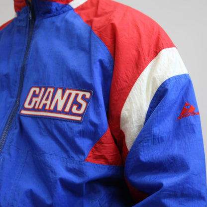 New York Giants NFL Windbreaker jacket L full zip embroidered design windbreaker