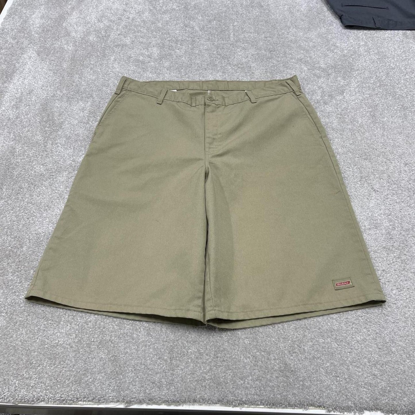 Dickies extra baggy carpenter shorts khaki Twill chino skater style shorts wide long leg