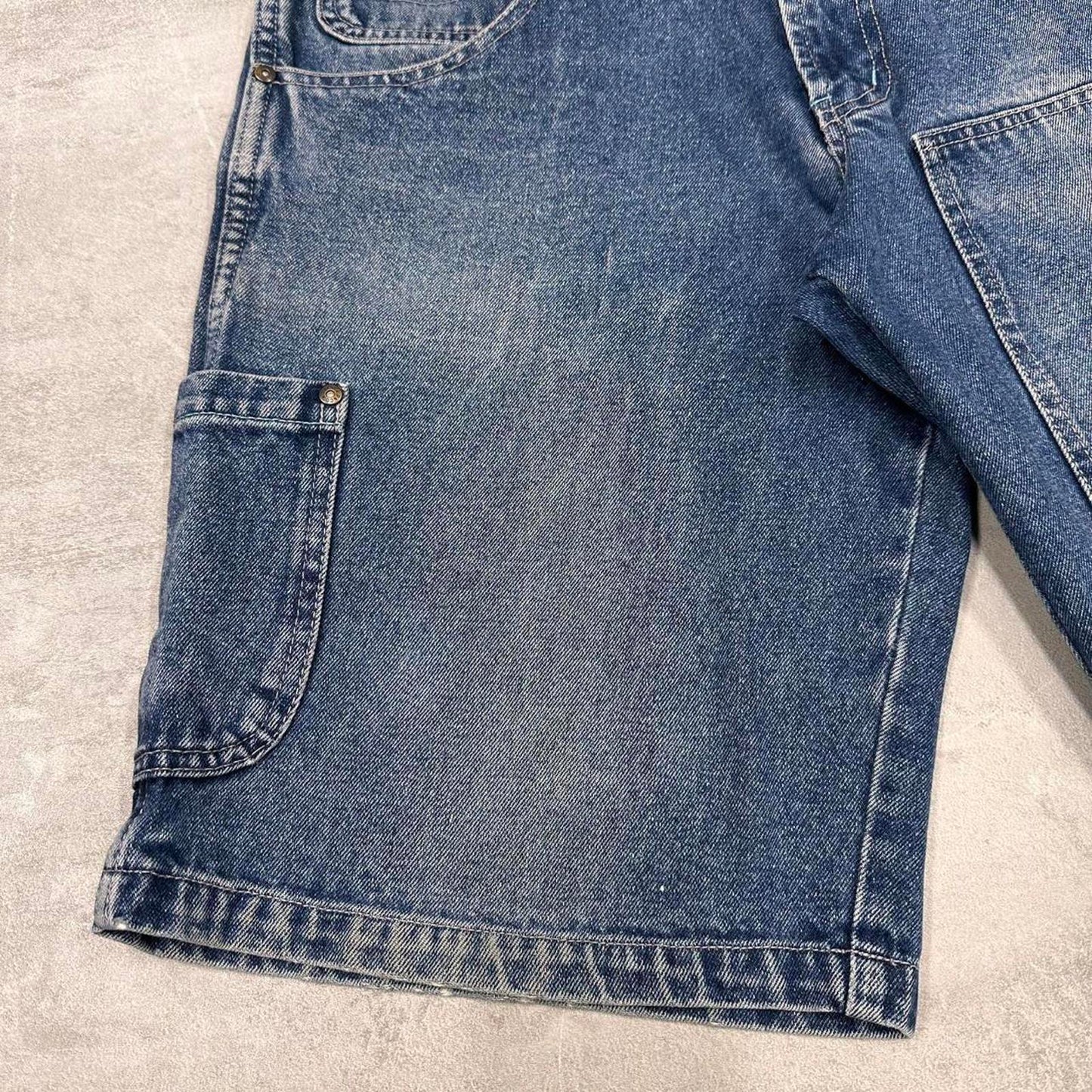 Rare vintage Paco jean shorts W31 denim 90s hip hop skater deep pockets jorts