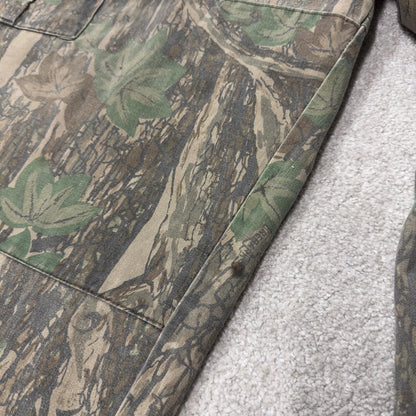 Vintage baggy camo cargo pants y2k utility khaki Gander Mountain Rebark camouflage hunting cargos