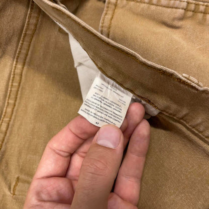 Tan Dickies carpenter jorts W42