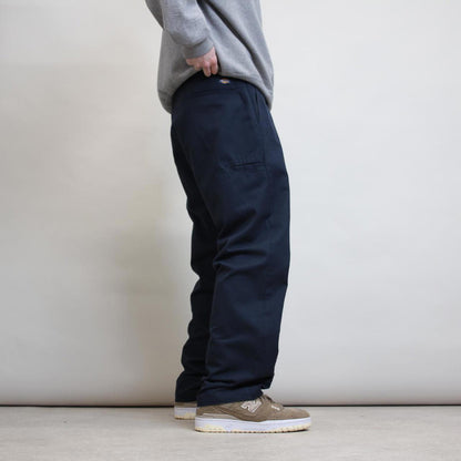 Navy Dickies pants W38L32 twill chino style slim taper skater pants