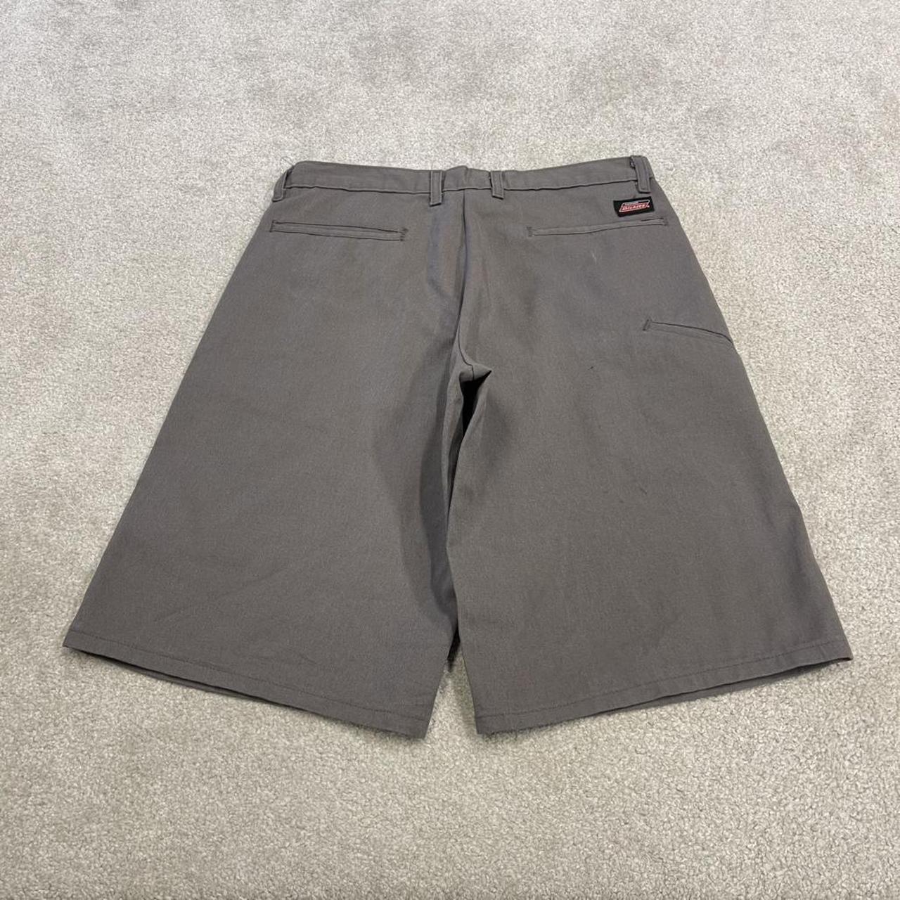 Dickies carpenter chino shorts long leg grey Twill chino skater style shorts loose fit