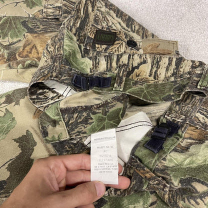 Liberty Realtree baggy camo cargo pants khaki Loose camouflage Y2K hunting utility trousers