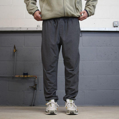Grey loose Adidas trackies XL y2k style sportswear track pants print logo