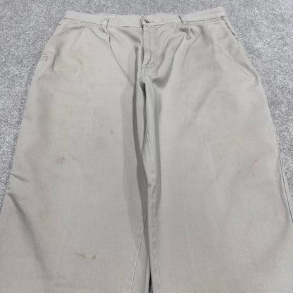 Baggy Carhartt work pants W38L31 beige loose skate pants