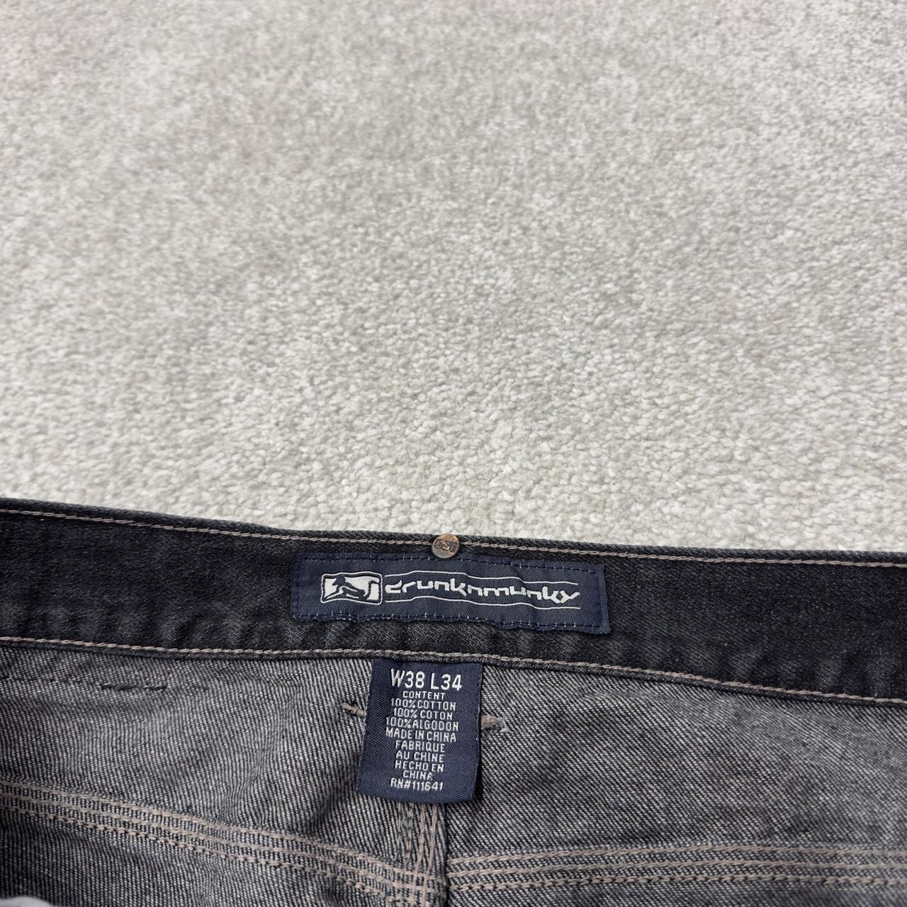 Baggy carpenter jeans y2k black DrunkNMunky loose skater cargos