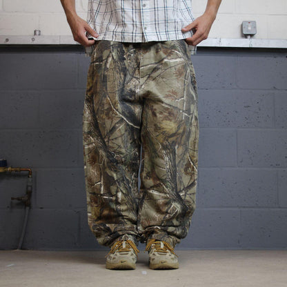 Wrangler pro gear realtree carpenter jeans camo cargo pants khaki camouflage utility trousers