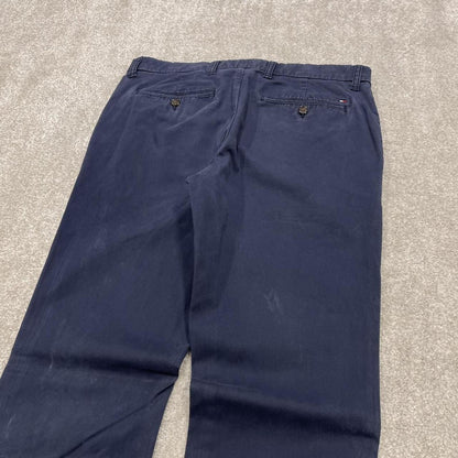 Tommy Hilfiger chino pants summer navy Slim fit smart casual chino trousers