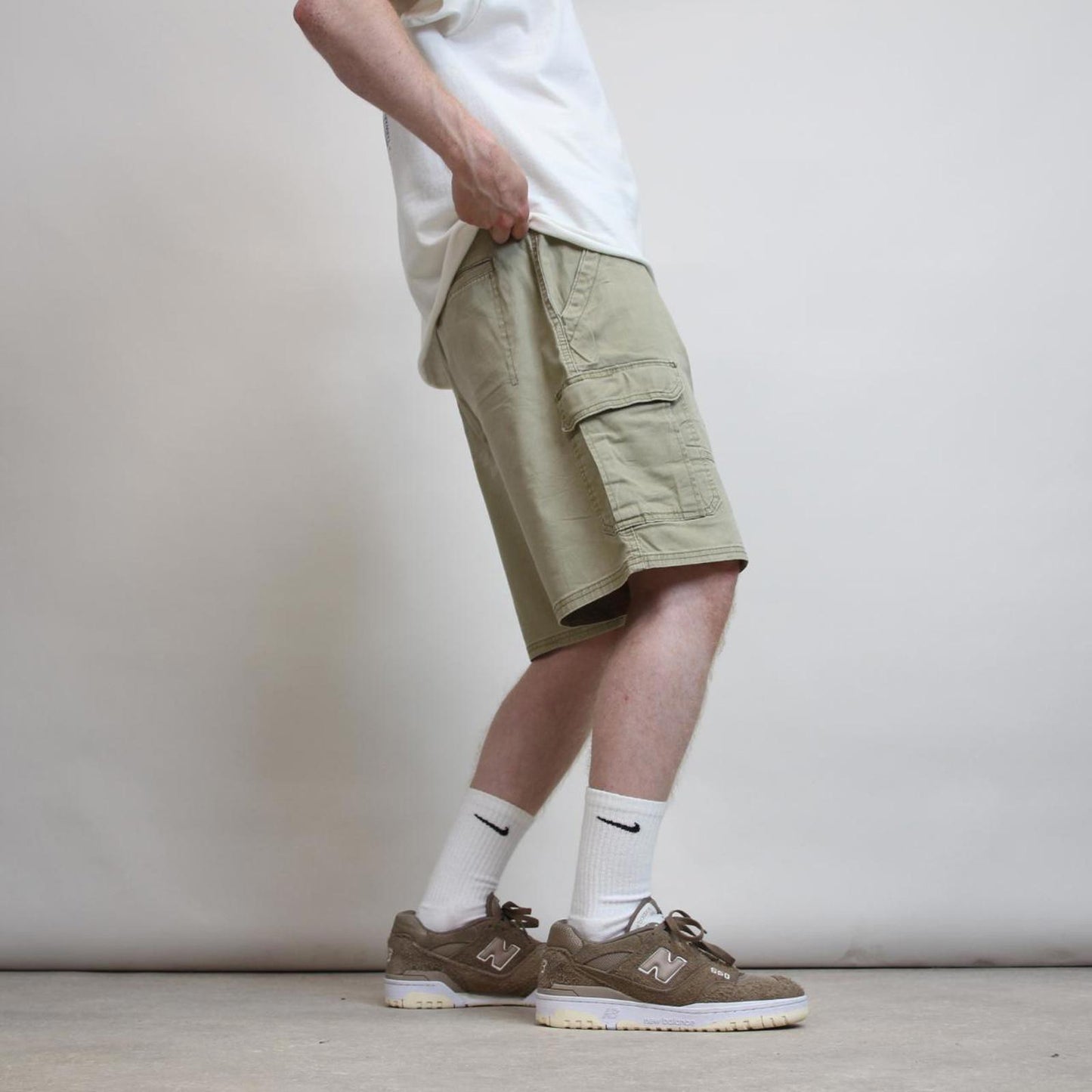 Mens Baggy Wrangler Cargo Shorts W36