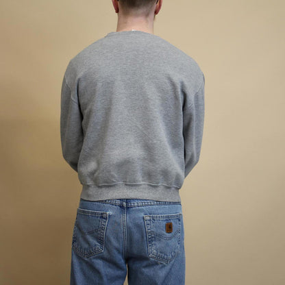 Grey vintage Russell sweatshirt S