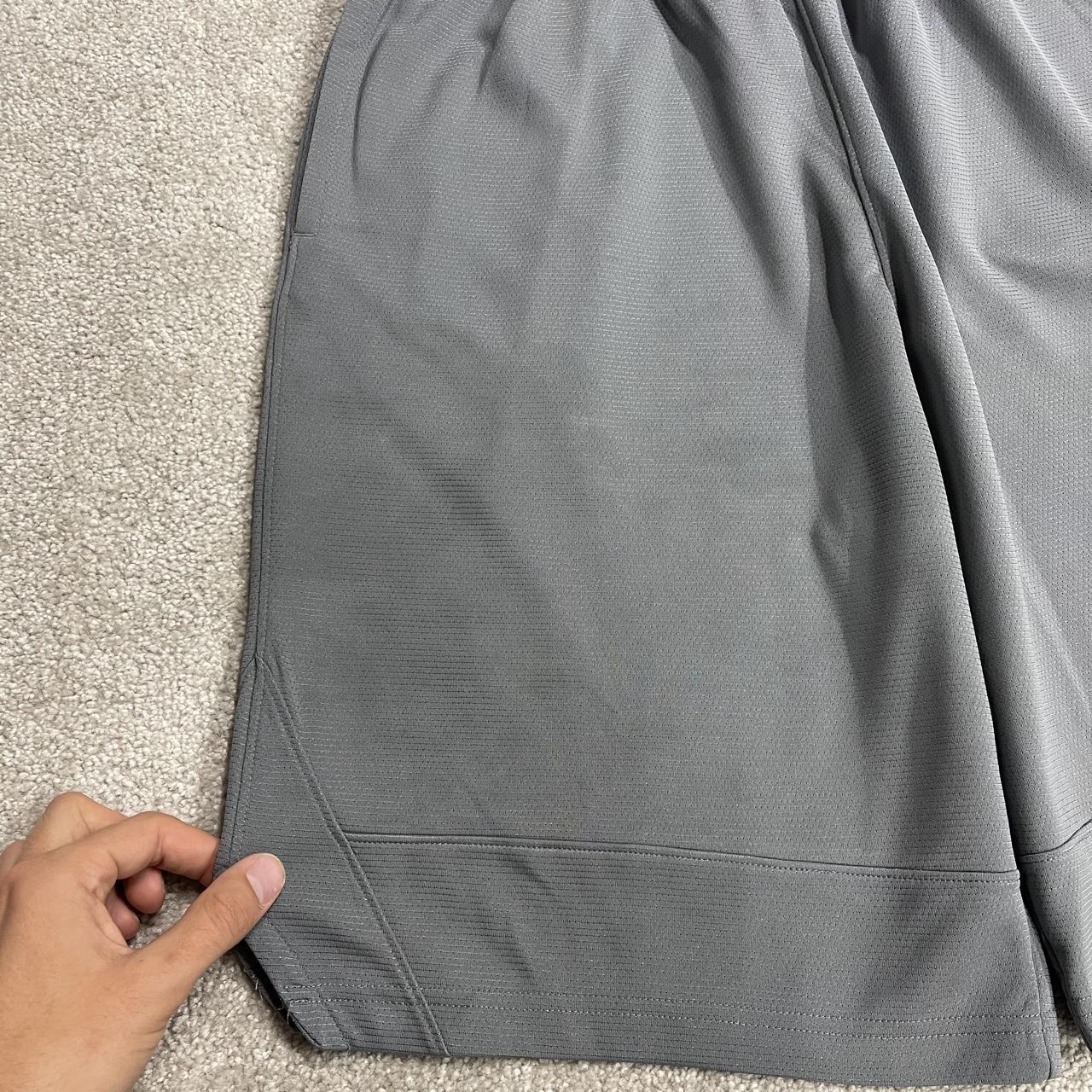 Nike sports shorts y2k Dri-Fit grey Loose floaty embroidered summer gym shorts