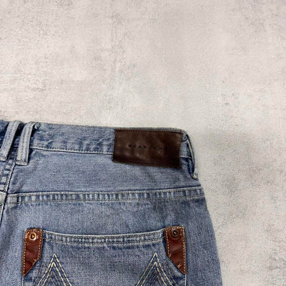 Mens Sean John jeans W34 L33 Blue loose denim y2k jeans
