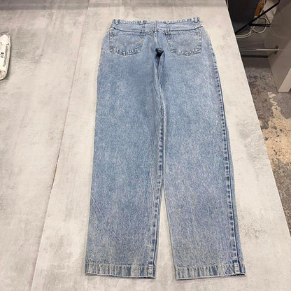 Loose y2k denim jeans W34L34 blue Gitano y2k 90s style hip hop trousers