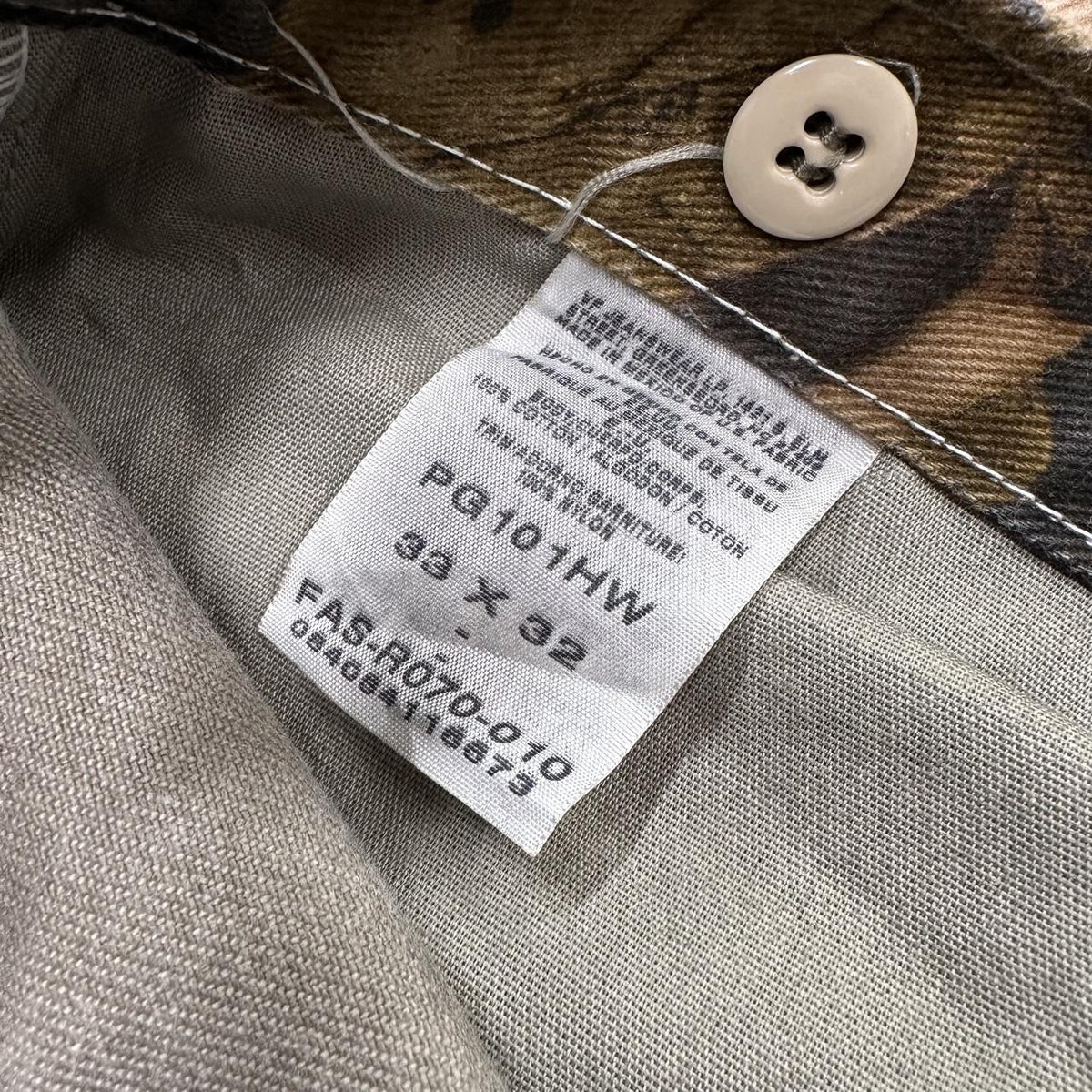 Vintage wrangler pro gear Realtree camo jeans Straight leg camouflage utility combat trousers