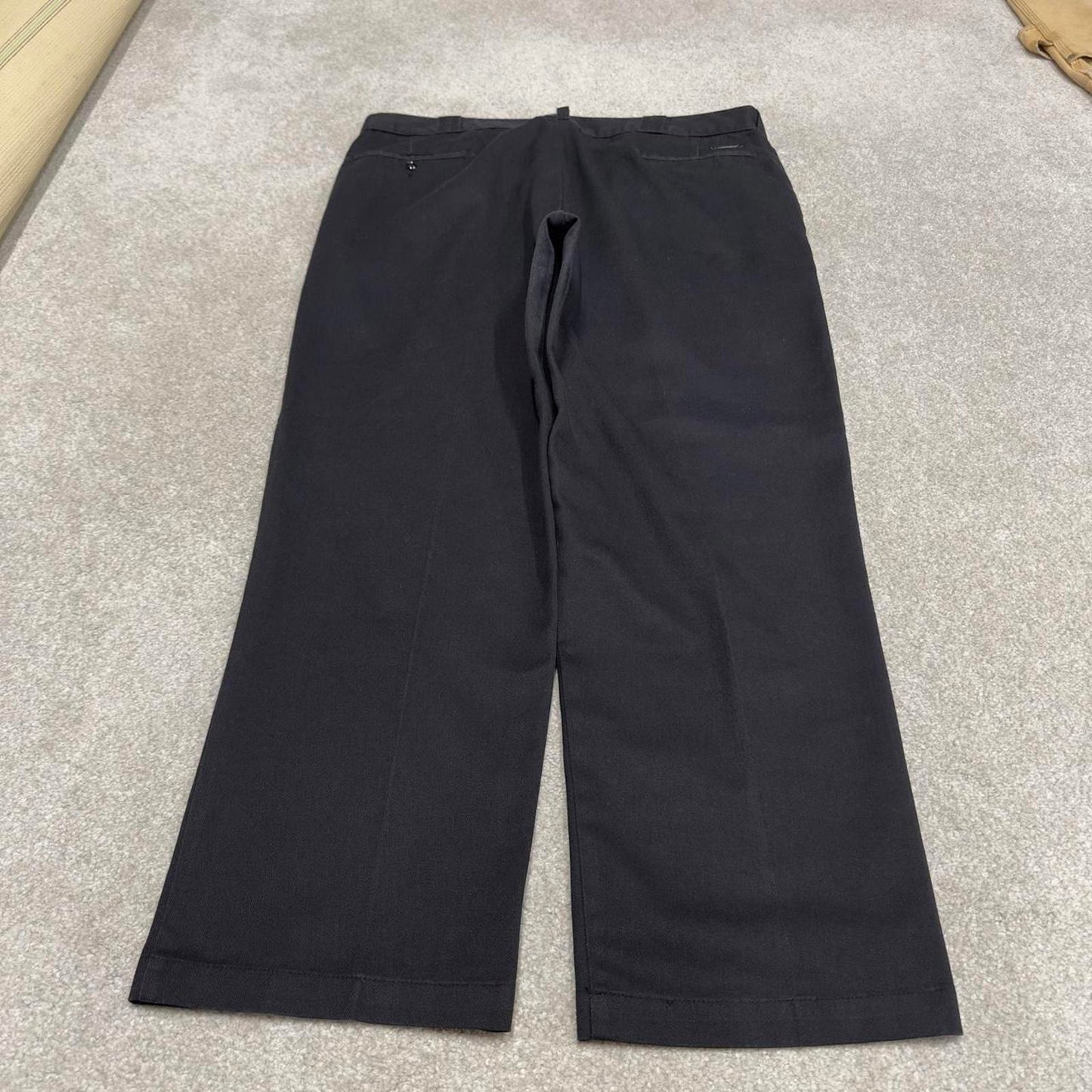 Vintage Dickies work skate Pants W40L30 black 90s twill chino style skater pants workwear