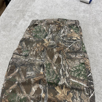 Y2k Realtree camo cargo pants Medium khaki floaty King's Camo forest camouflage pants