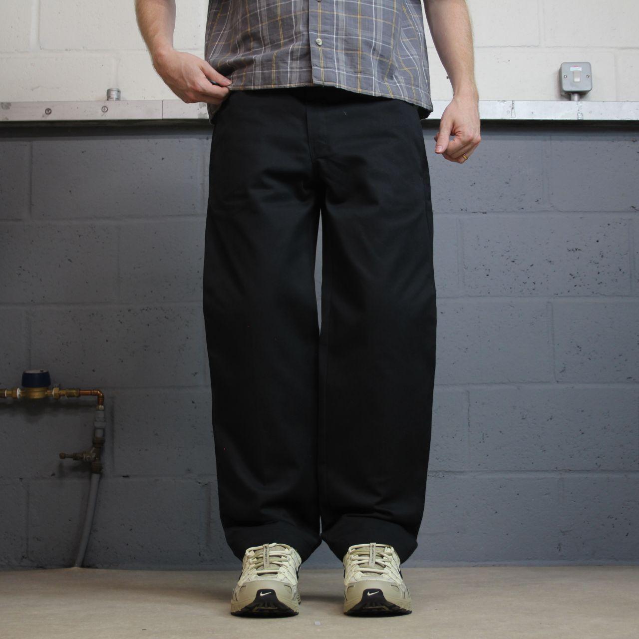 Dickies 874 pants black slim straight fit W36L30 Chino skate style work trousers