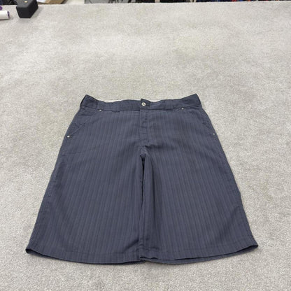 Dickies baggy stripe carpenter shorts navy Twill chino skater style shorts wide long leg