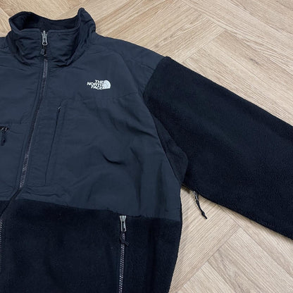 Y2K North Face Denali fleece Mens TNF full zip double black paneled autumn technical Polartec fleece