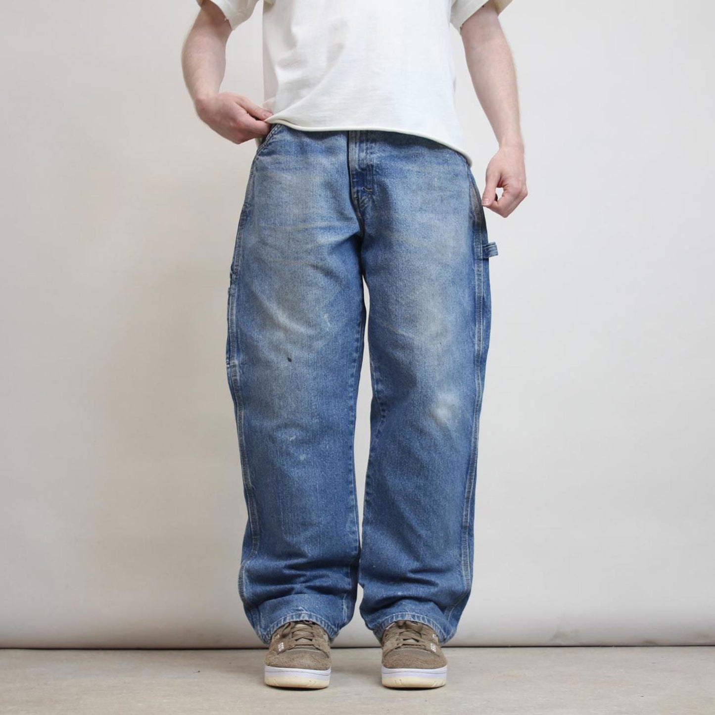 Dickies carpenter jeans W36 L30 blue loose denim skate pants