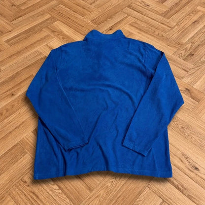 Columbia y2k lightweight fleece blue 1/4 zip autumn pullover