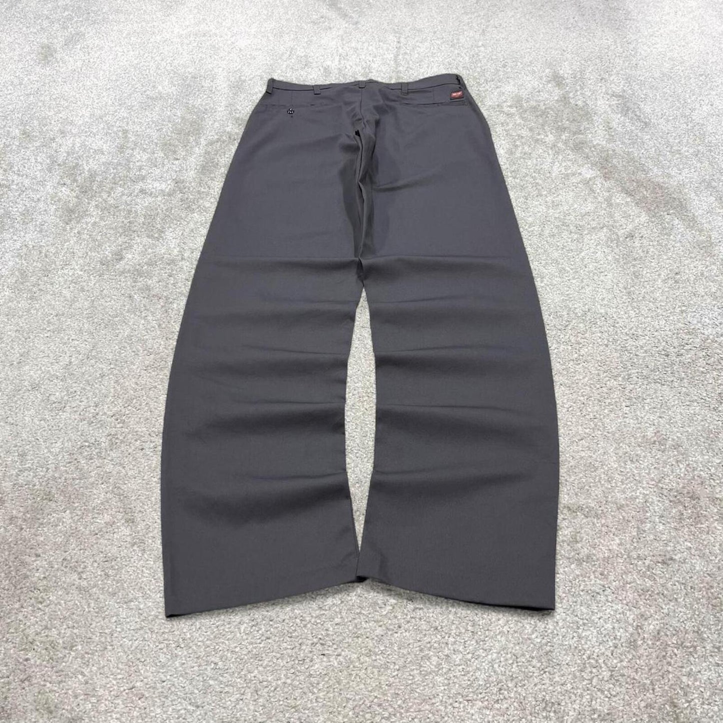 Vintage baggy work pants W34 wide leg grey