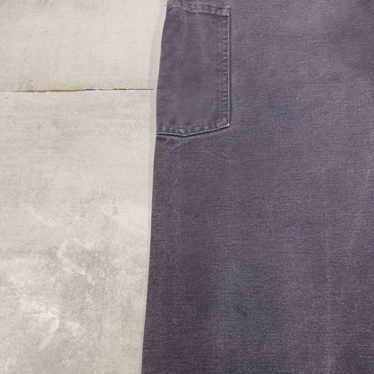 Baggy Carhartt carpenter jeans W38L32 navy grey wide leg canvas 90s skater style cargos