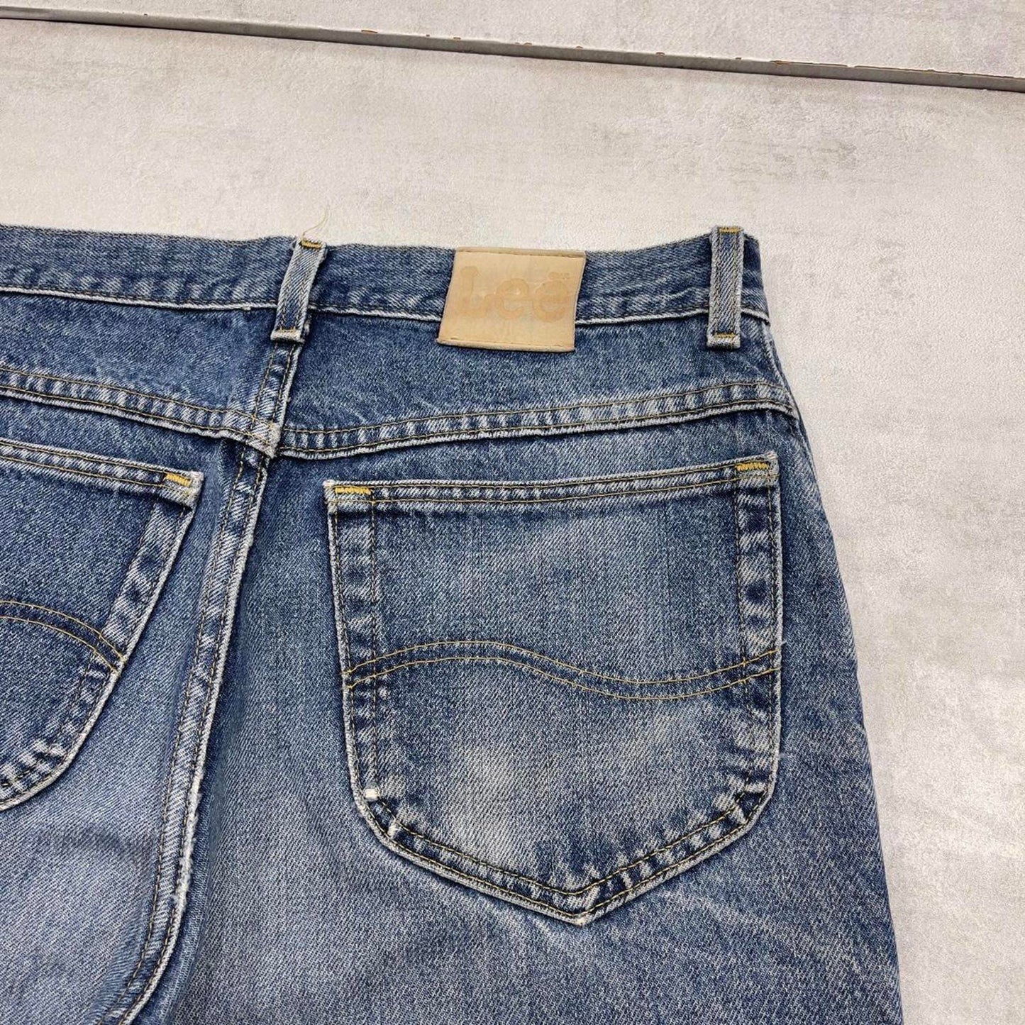 Mens blue Lee Jorts W32