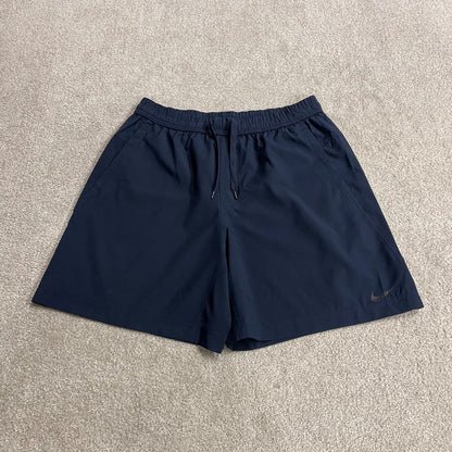 Nike sports shorts y2k loose navy Dri-Fit comfy floaty summer gym shorts