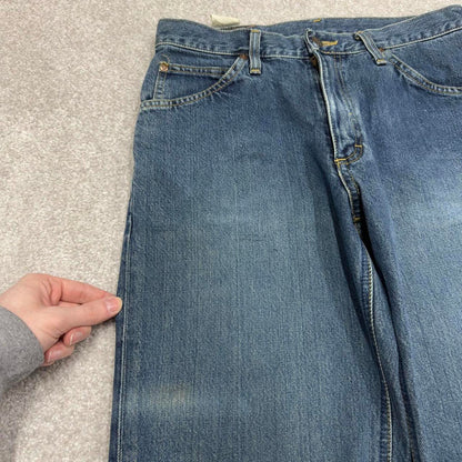 Y2k Lee jorts skater style blue Denim summer festival jean shorts