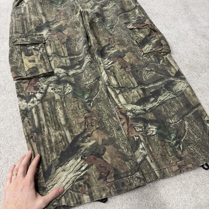Baggy camo cargo pants y2k utility khaki Breakup Mossy Oak camouflage hunting wide leg cargos