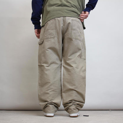 Blue Mountain carpenter trousers W40L34 beige sand 90s workwear skate style cargo pants