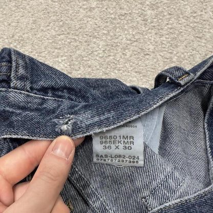 Vintage Wrangler jeans blue Straight leg 5 pocket workwear jeans