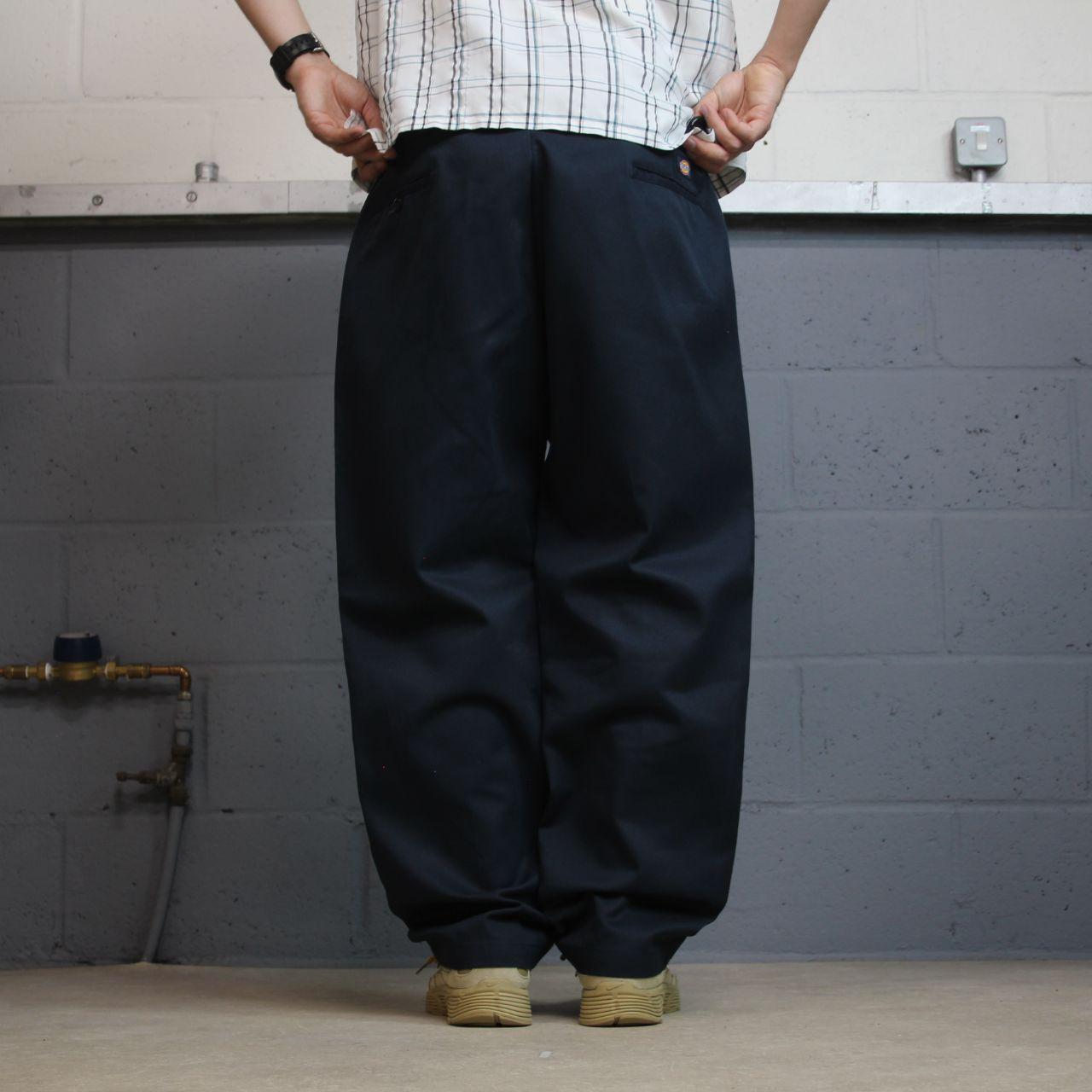 Dickies 874 pants navy original fit W42L28 Twill chino style skate work trousers