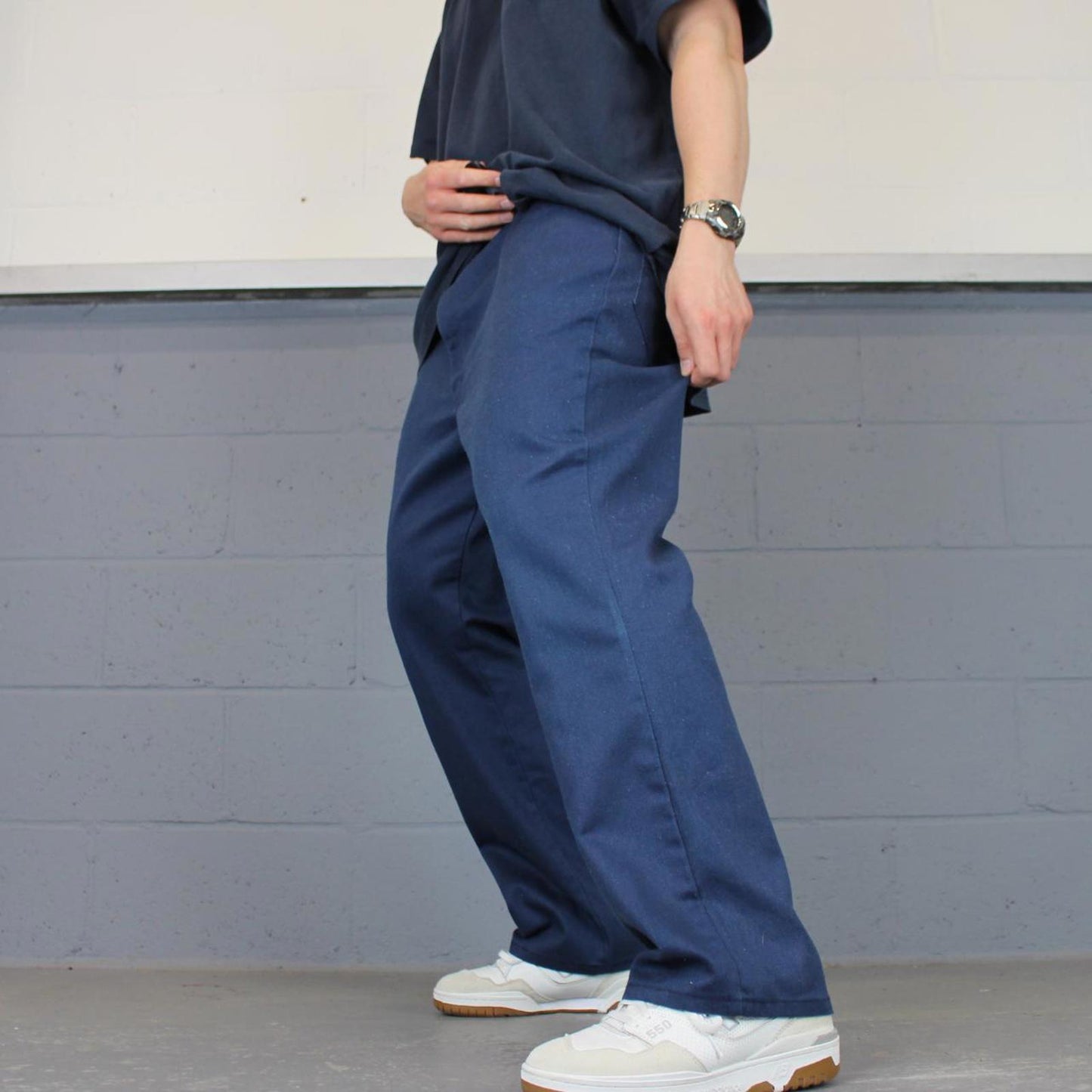 Navy Dickies trousers W40 L28