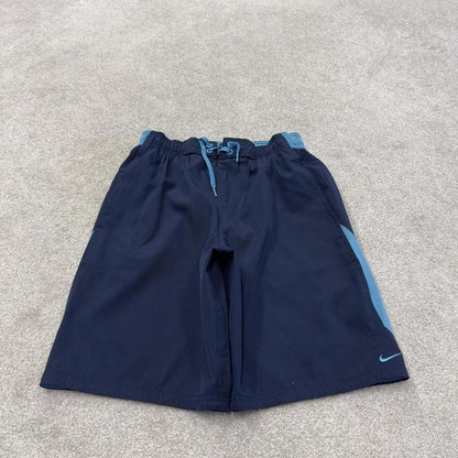 Nike floaty swim shorts y2k navy Mesh lined comfy loose floaty summer gym