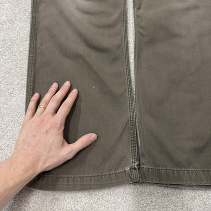 Carhartt carpenter pants relaxed y2k green