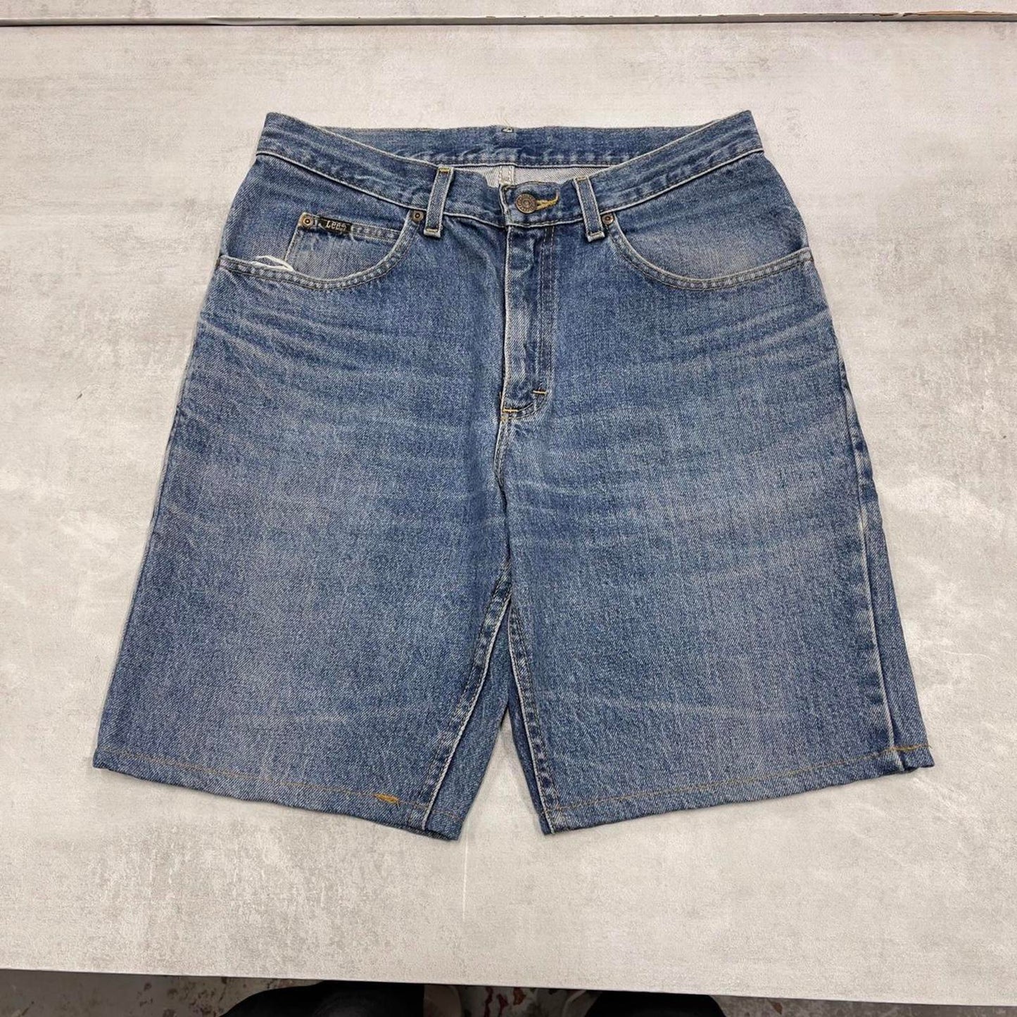 Mens blue Lee Jorts W32