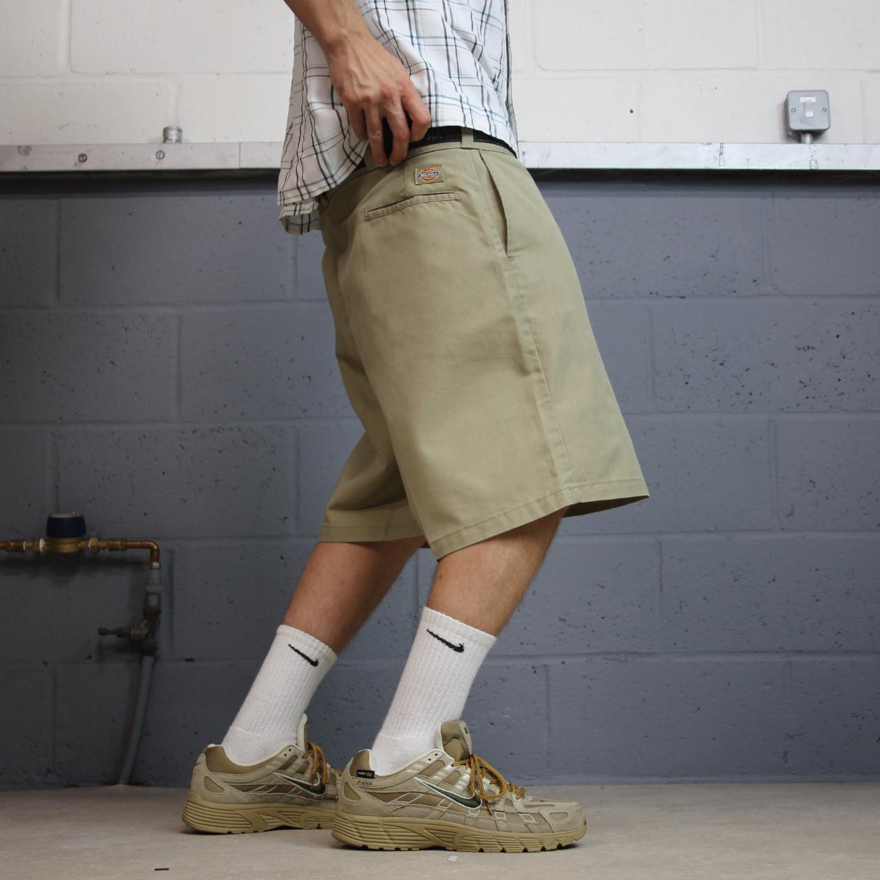 Dickies baggy shorts chino y2k khaki Twill chino skater style shorts loose relaxed fit