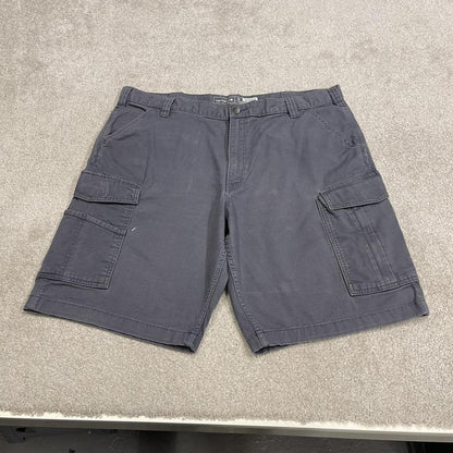 Carhartt baggy cargo shorts canvas blue Canvas relaxed fit skate style shorts