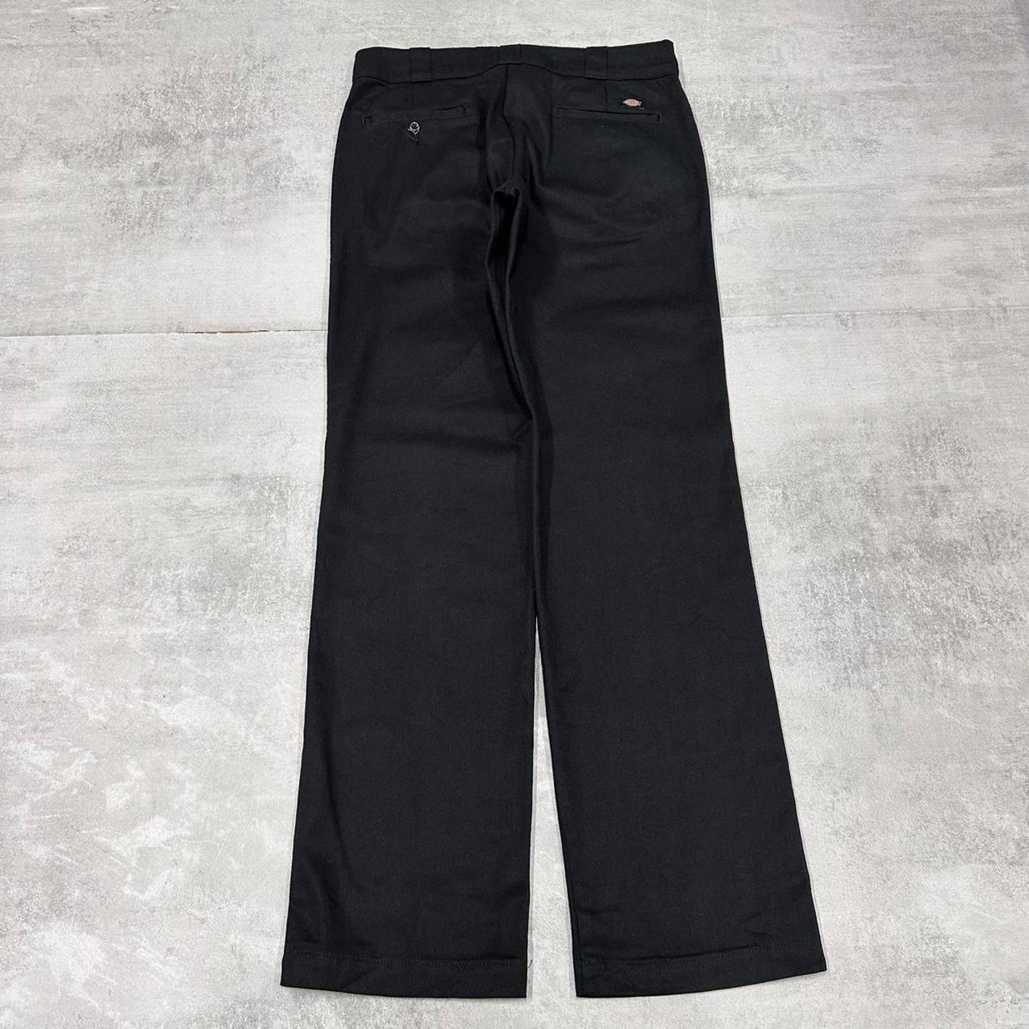 Women's Dickies 774 trousers 6R W32 L32 black Loose chino style skate pants
