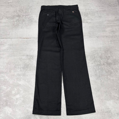 Women's Dickies 774 trousers 6R W32 L32 black Loose chino style skate pants
