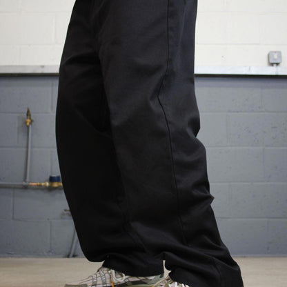 Vintage Dickies work skate Pants W40L30 black 90s twill chino style skater pants workwear
